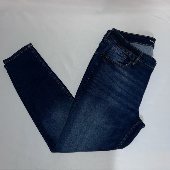 Old Navy Blue Skinny Jeans Classic Denim - Picture 4 of 11